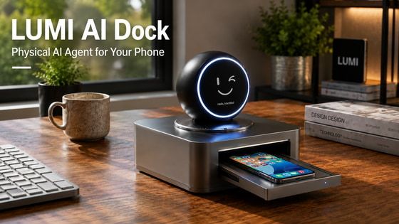 Lumi AI Dock:The AI Agent Physically Uses Your Phone