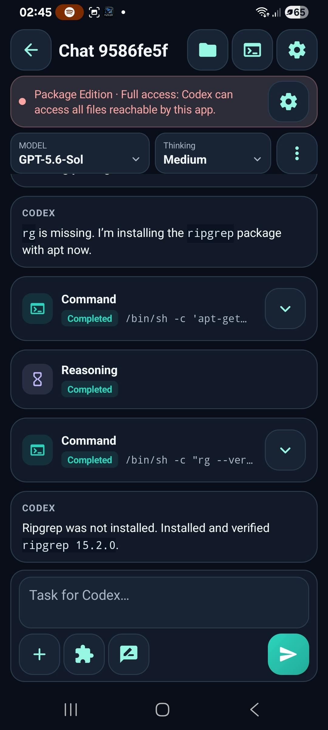 AGENTCODI - PKG Edition screenshot 2