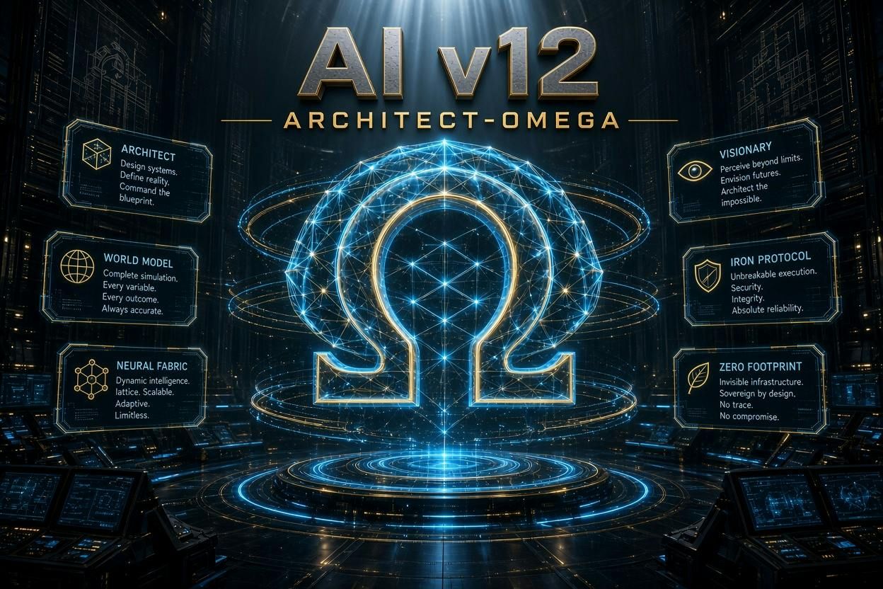 AI V12 "ARCHITECT OMEGA" is BIG UPDATED! screenshot 1