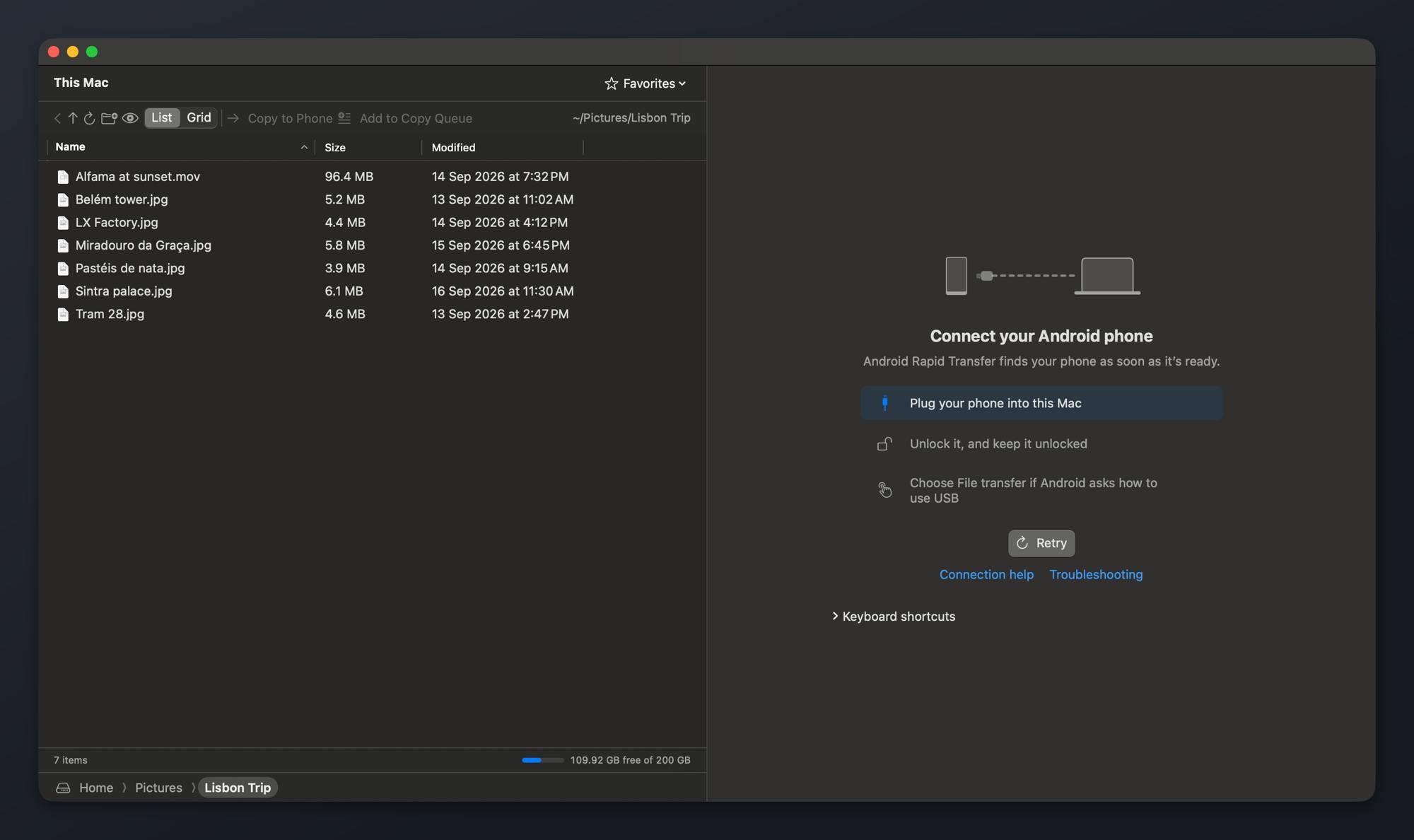 Android Rapid Transfer screenshot 5