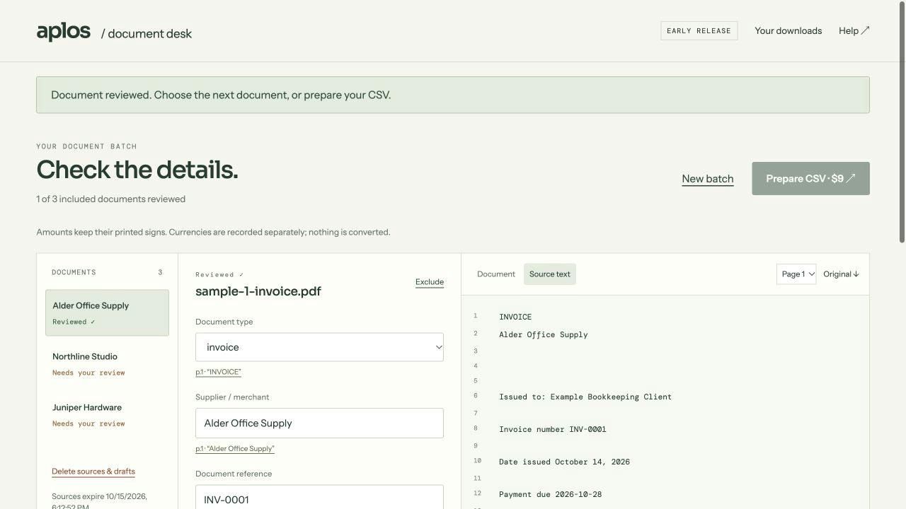 Aplos Document Desk screenshot 3