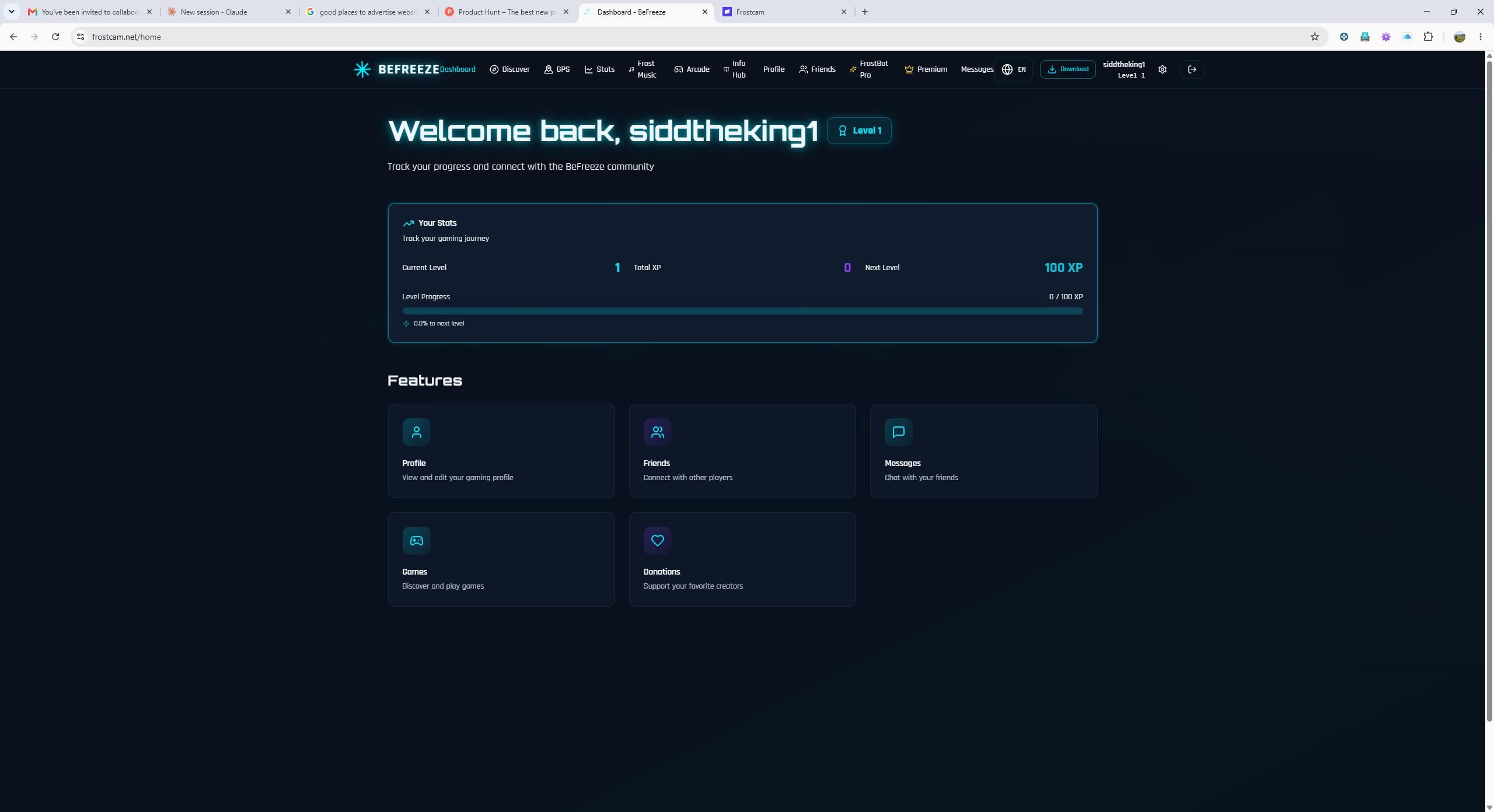 BeFreeze screenshot 1