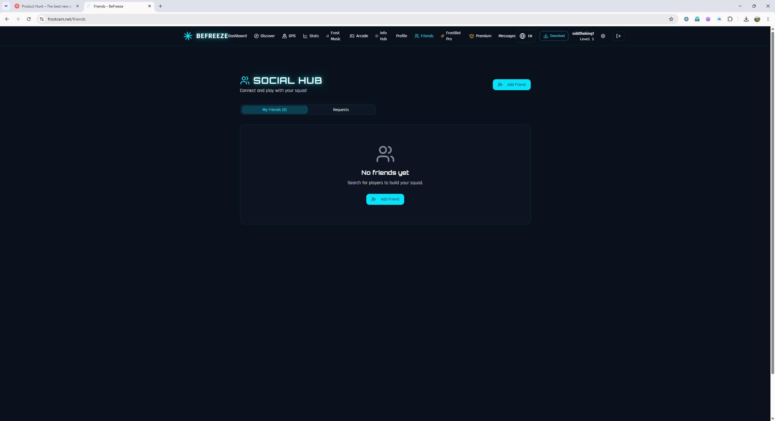 BeFreeze screenshot 3
