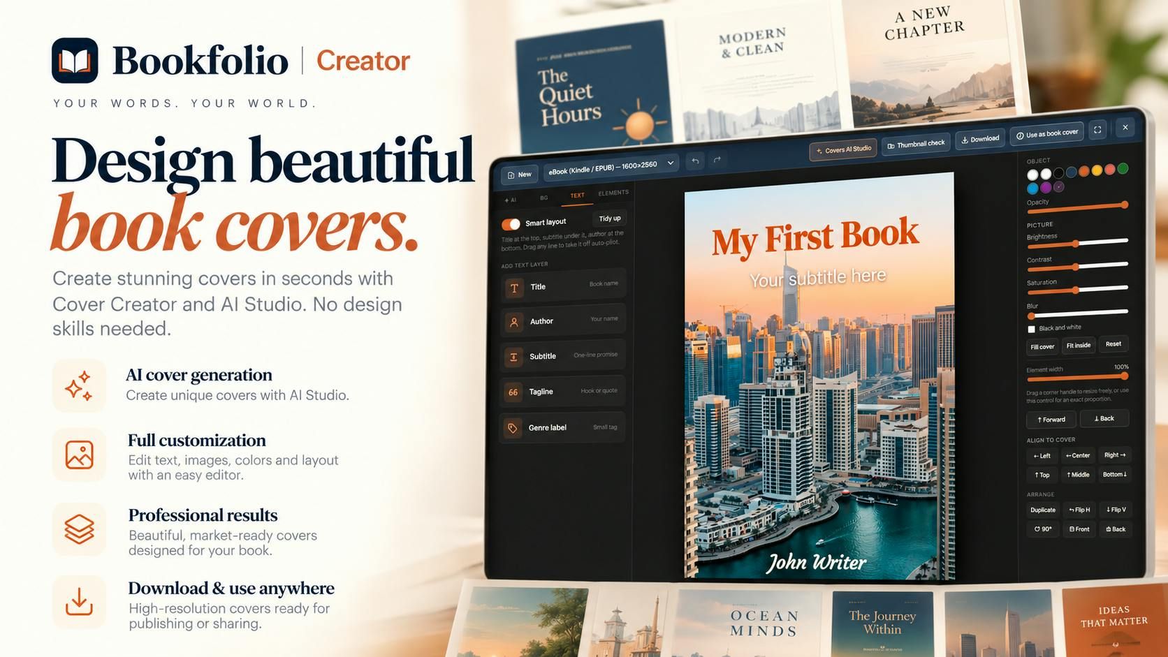Bookfolio Creator screenshot 3
