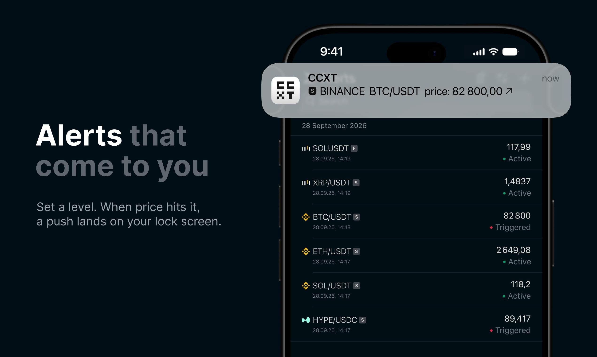 CCXT Terminal for iOS screenshot 3