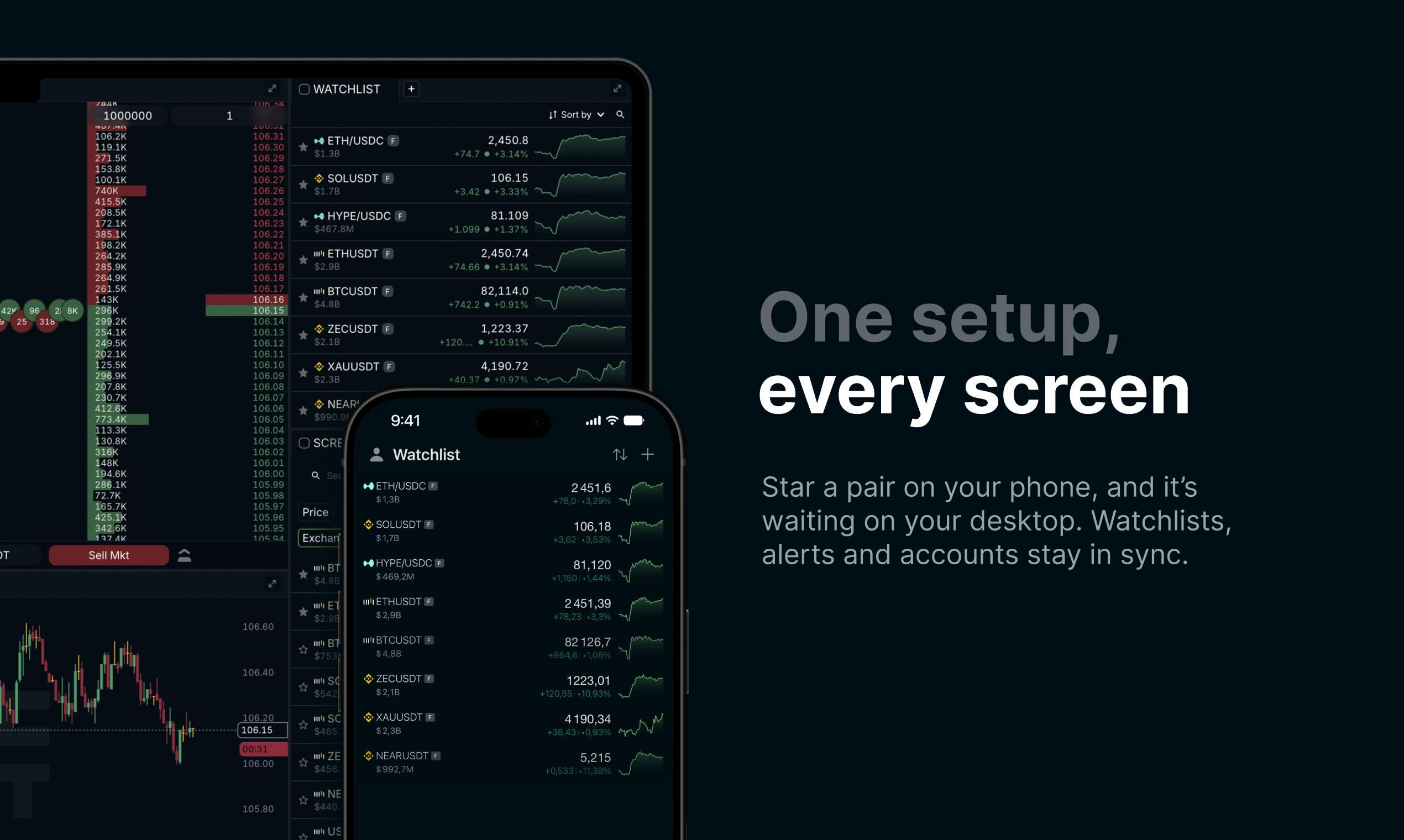CCXT Terminal for iOS screenshot 5
