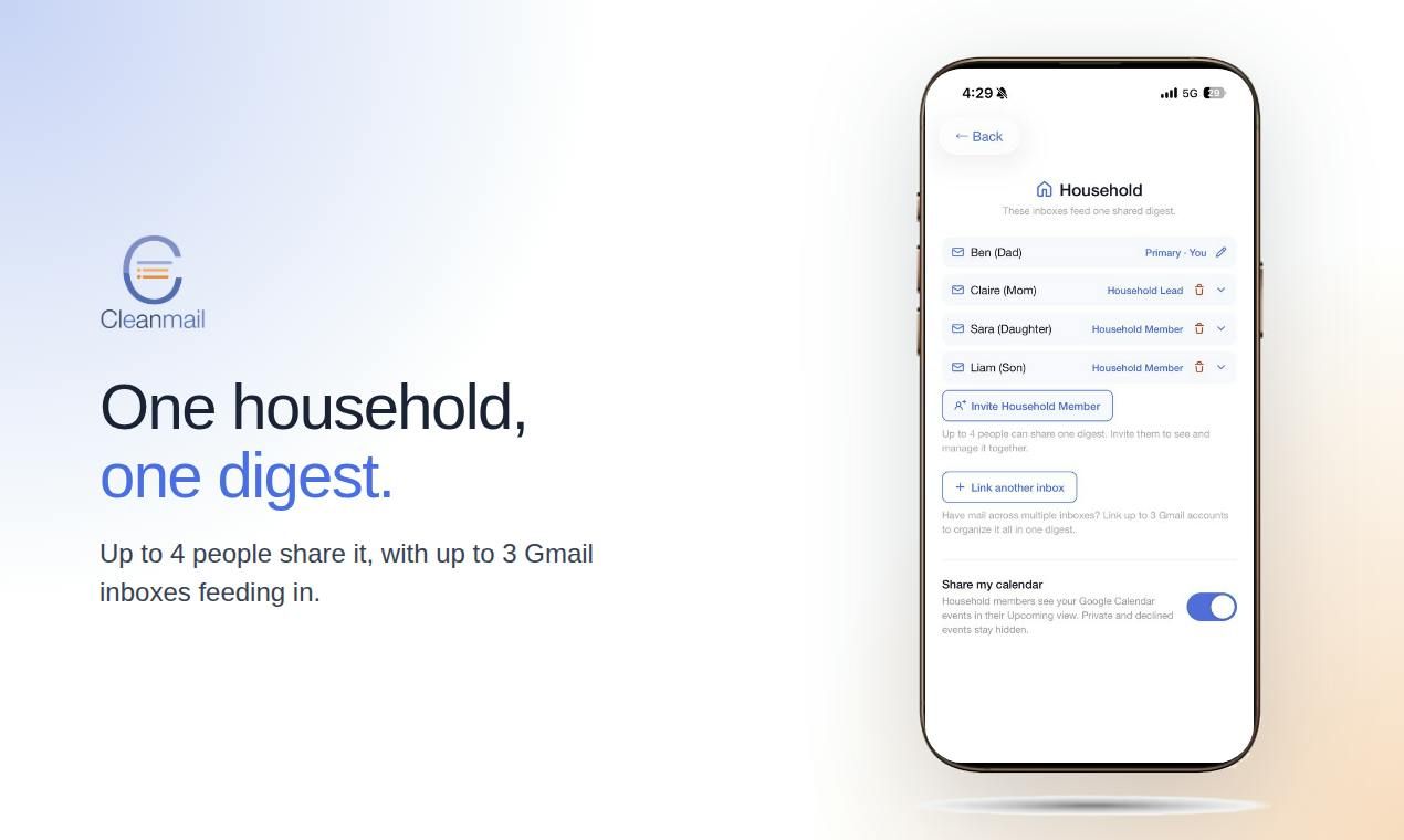 Cleanmail: Family Inbox screenshot 6