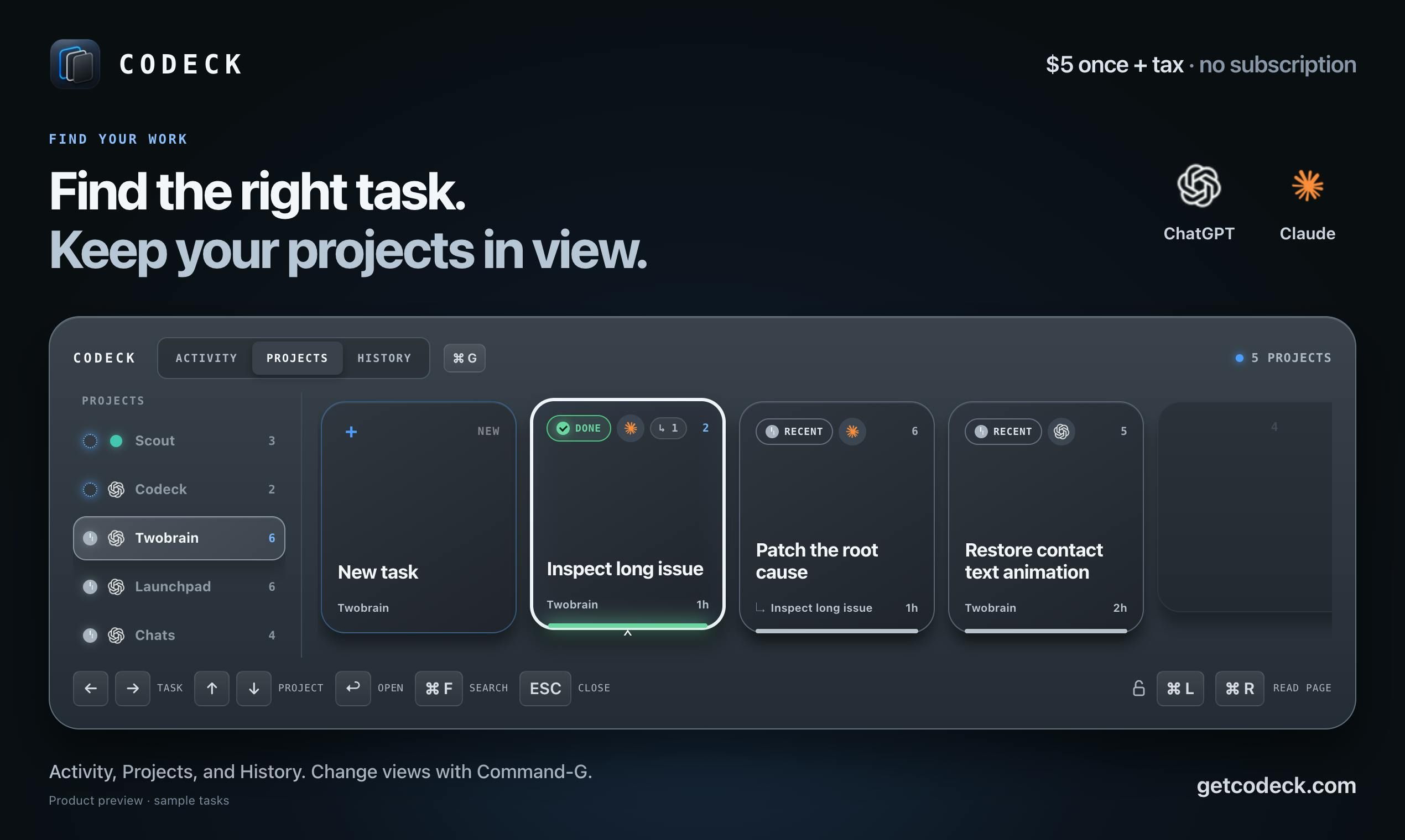 Codeck screenshot 2