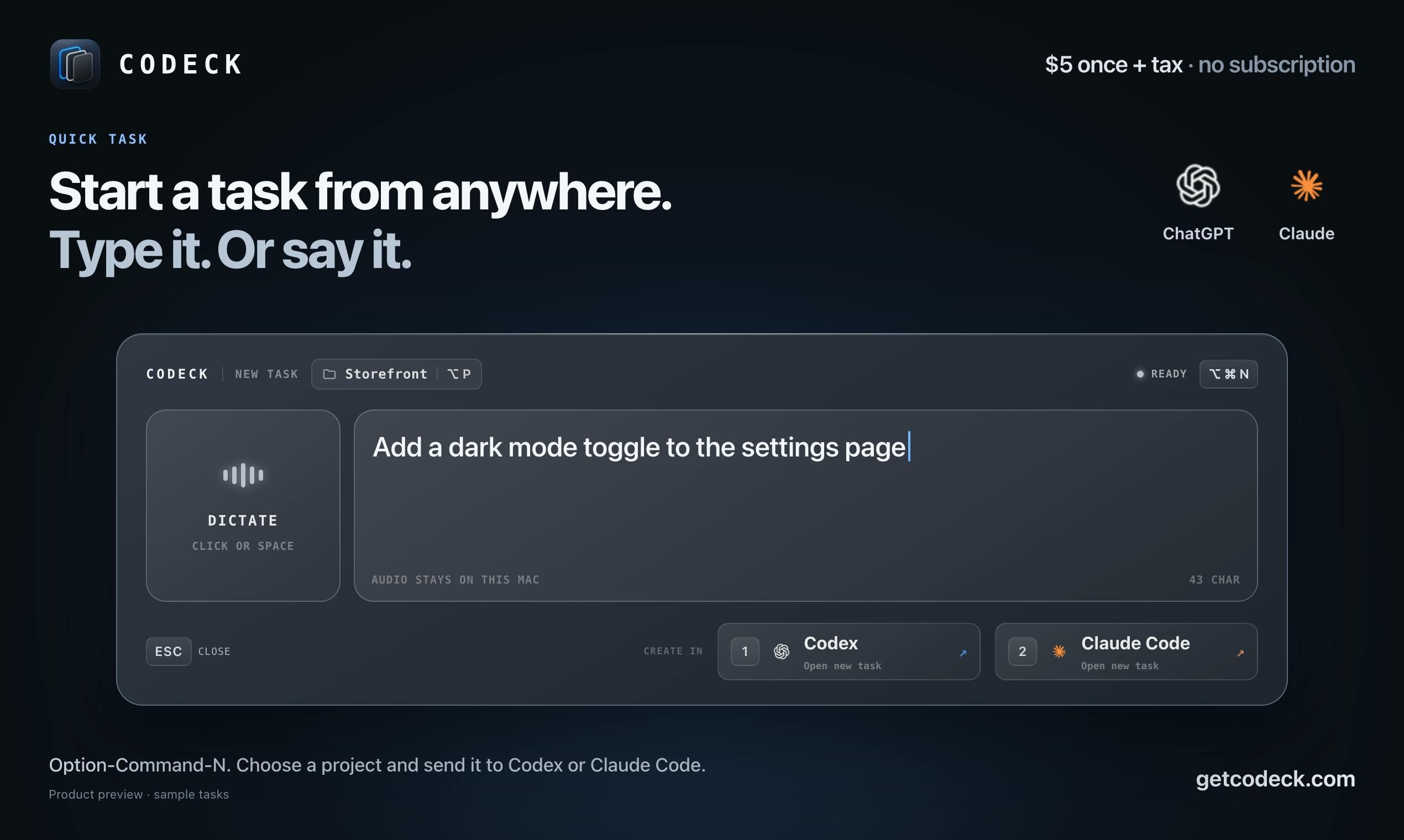 Codeck screenshot 3