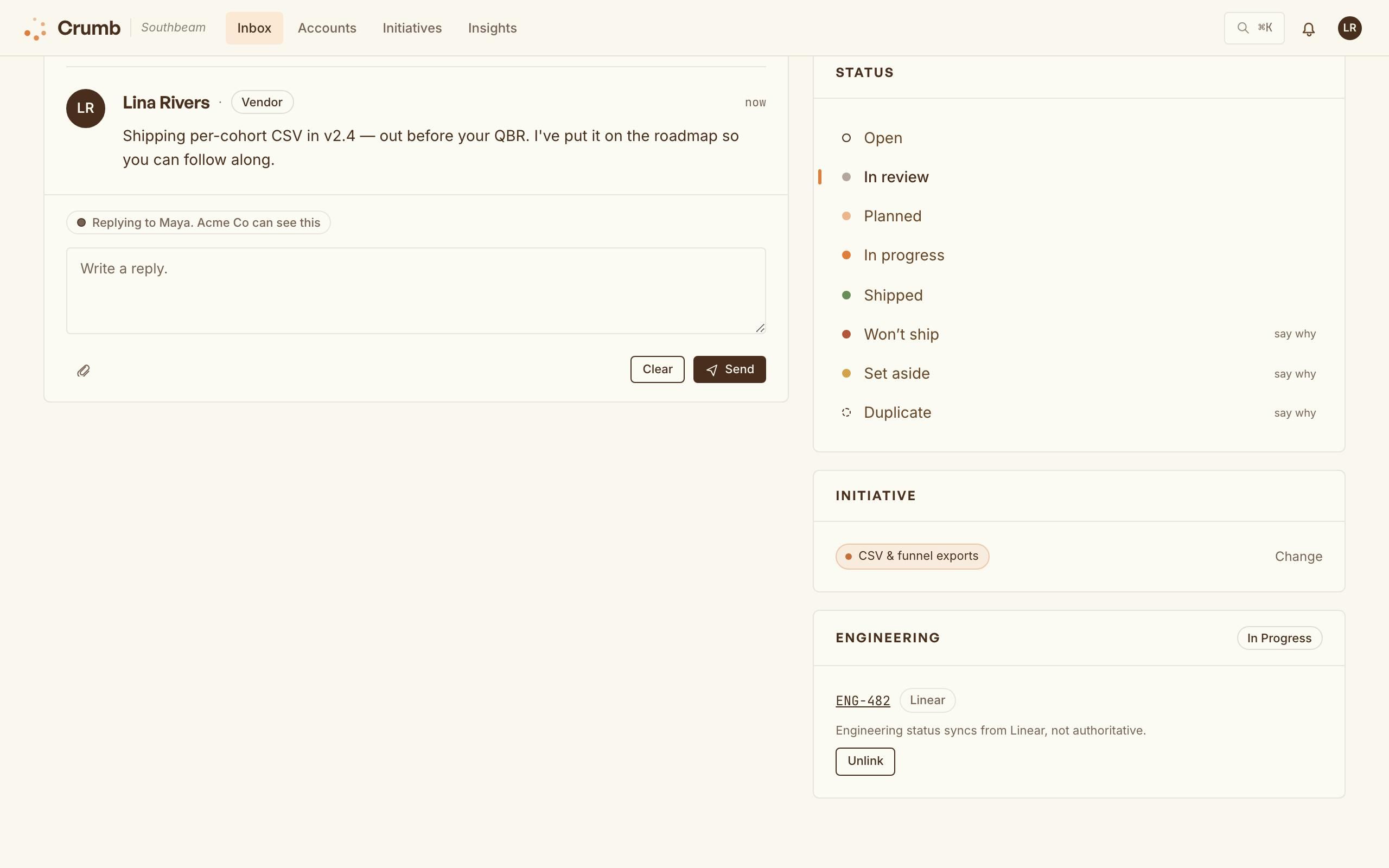 Crumb screenshot 3