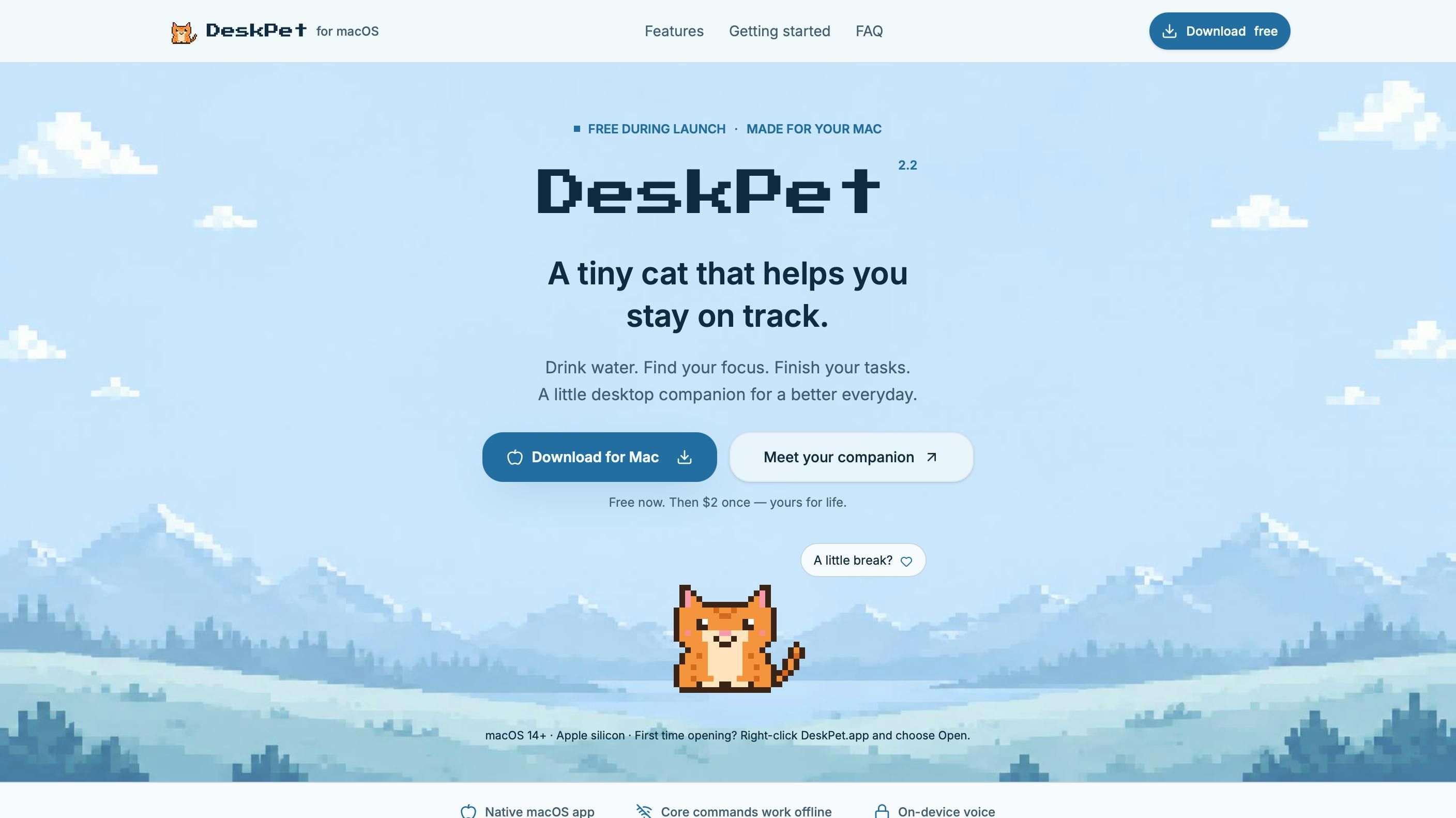 DeskPet screenshot 1