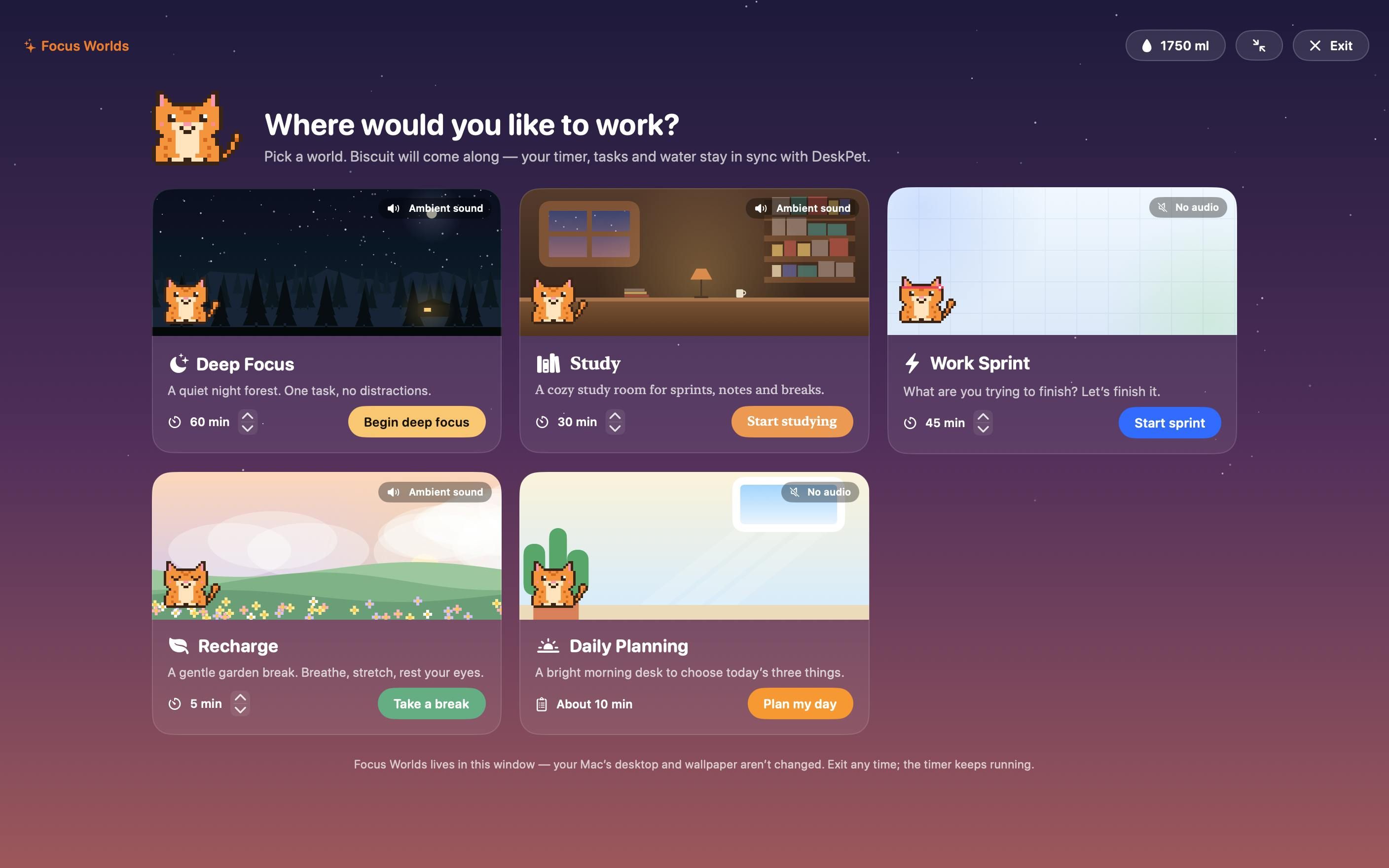 DeskPet screenshot 2