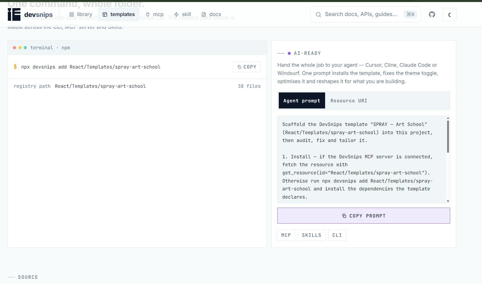 DevSnips screenshot 4
