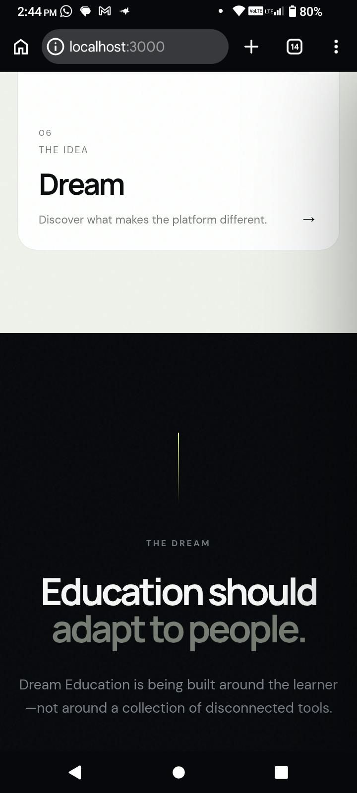 Dream education