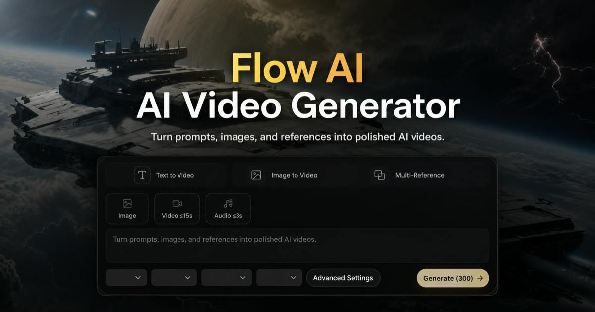 Flow AI Video Generator screenshot 1
