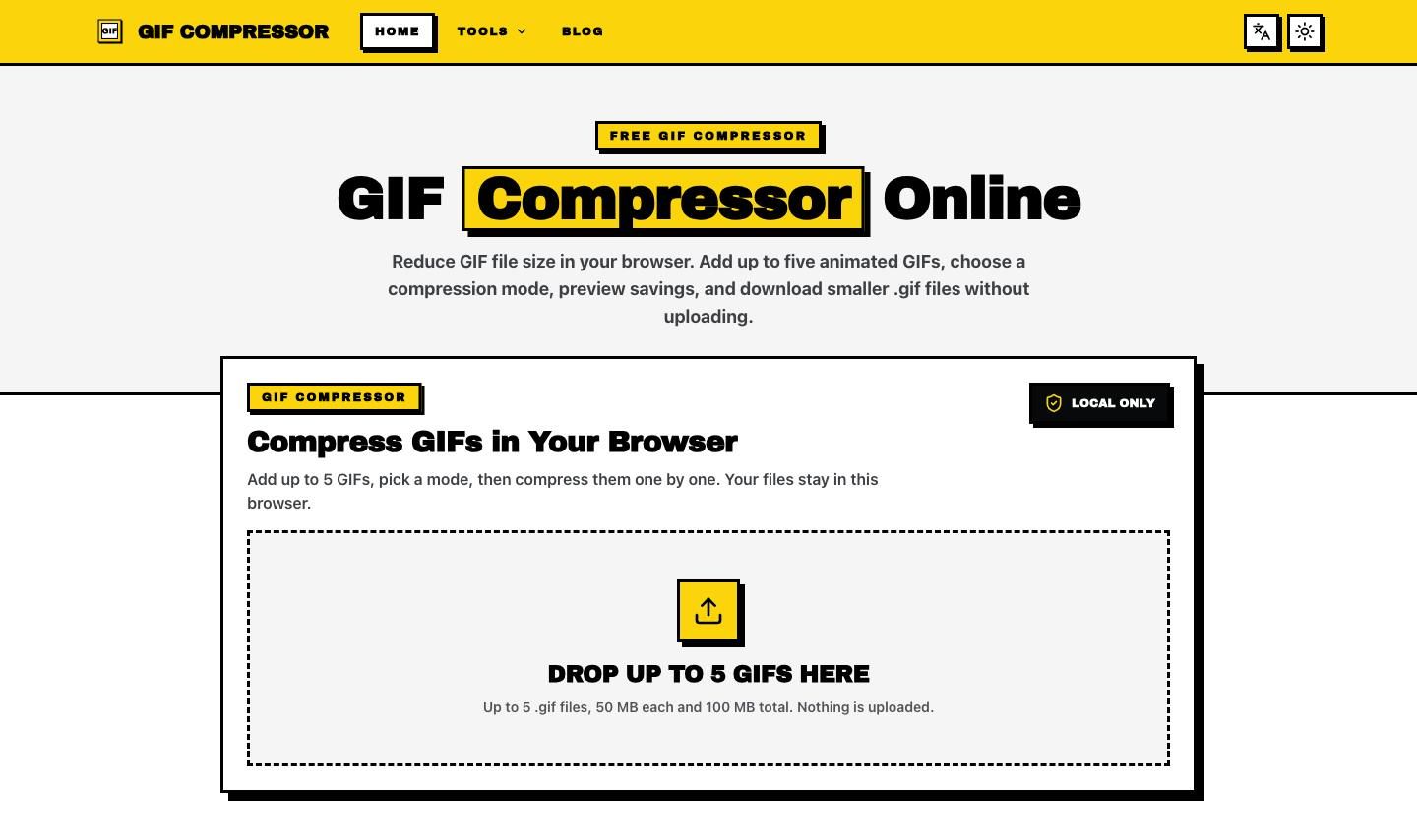 GIF Compressor screenshot 3