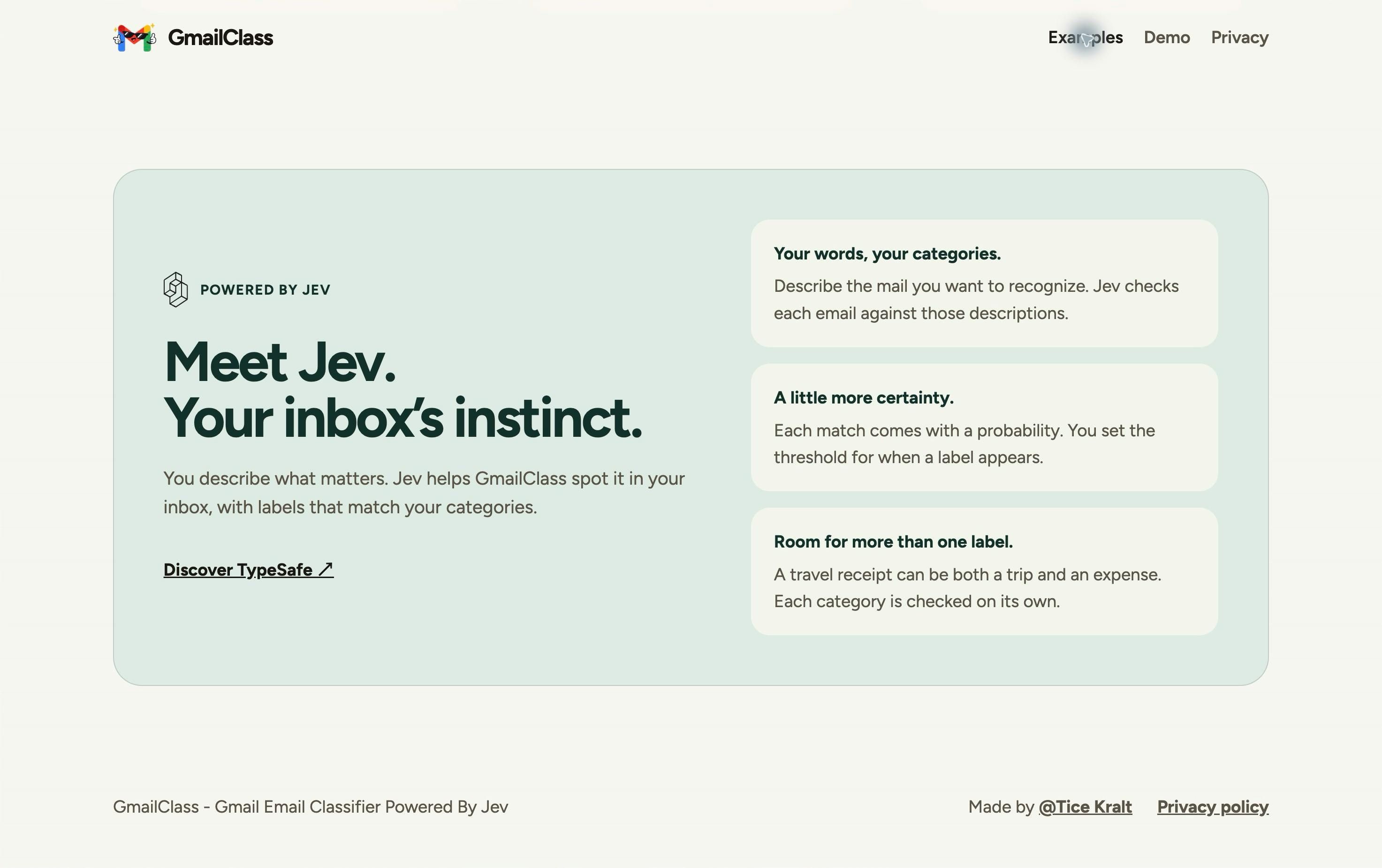 GmailClass - Gmail Email Classifier screenshot 3