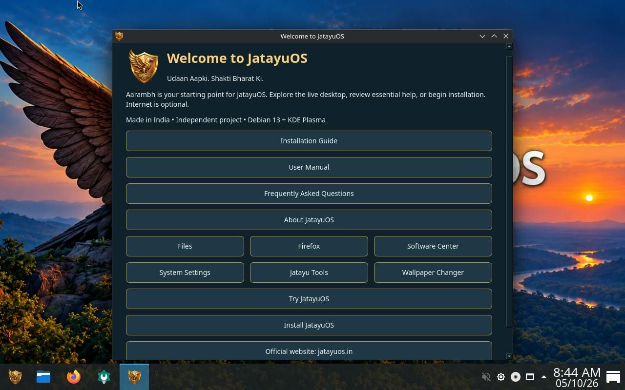 JatayuOS screenshot 4