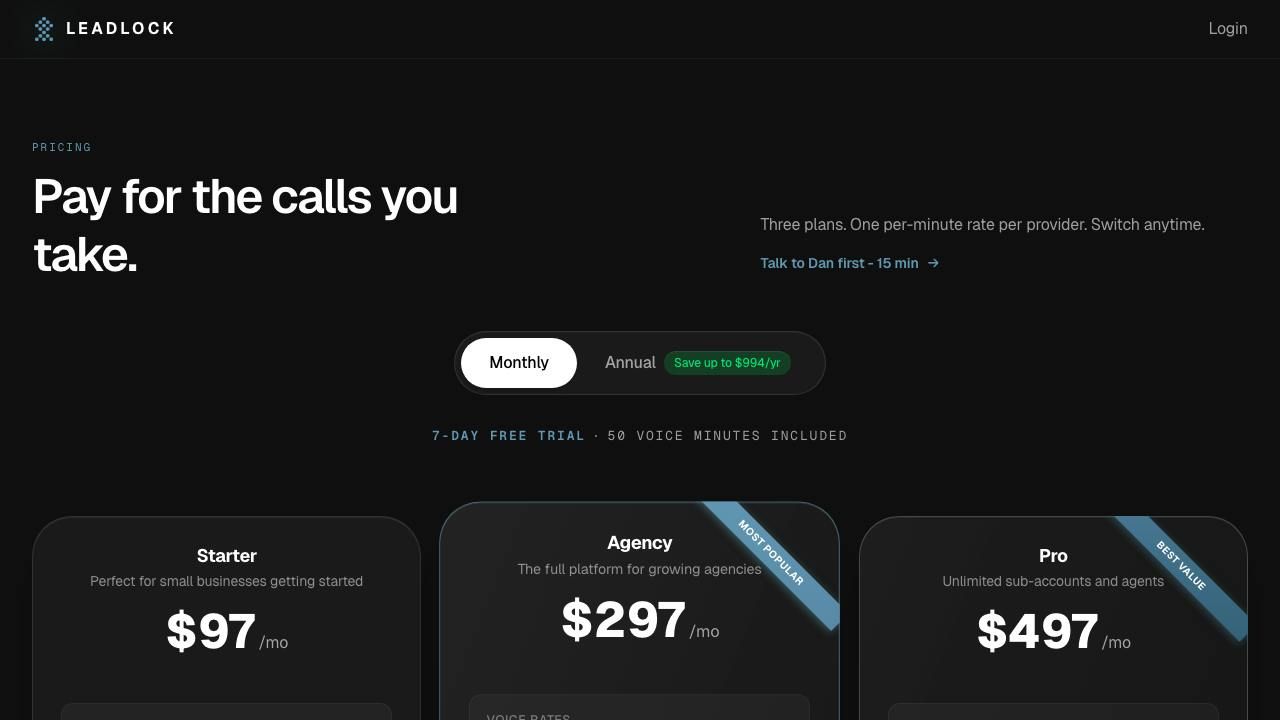 Leadlock screenshot 2