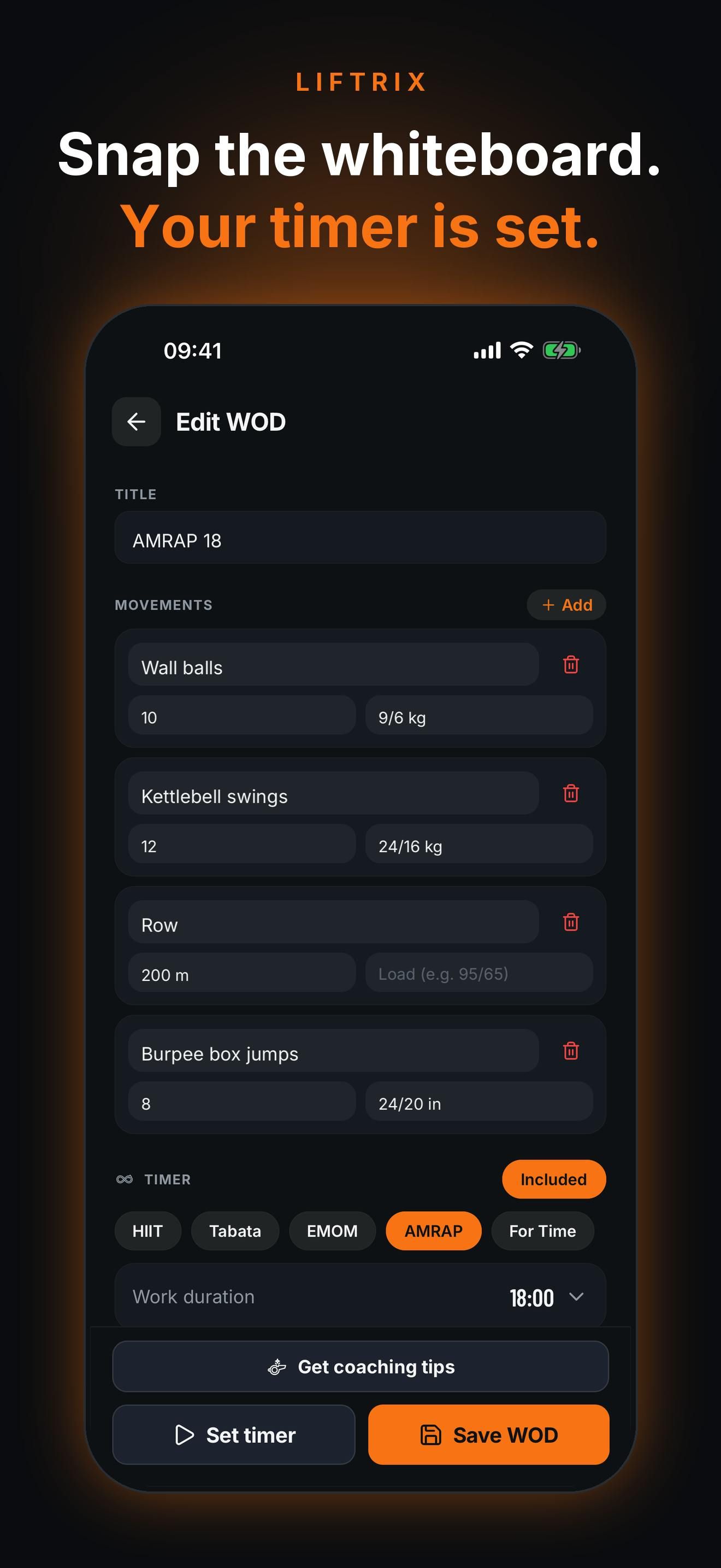 Liftrix screenshot 4