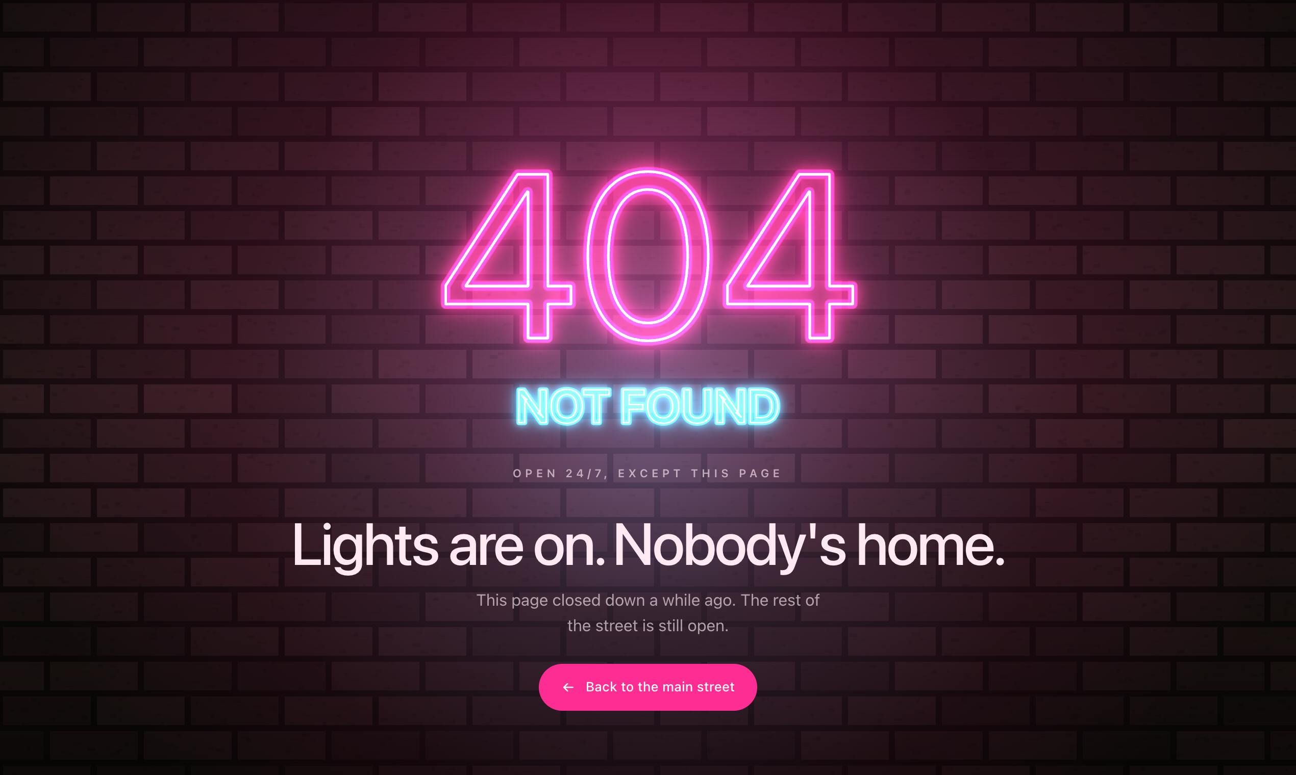 LostPage — Immersive 404 Pages screenshot 6