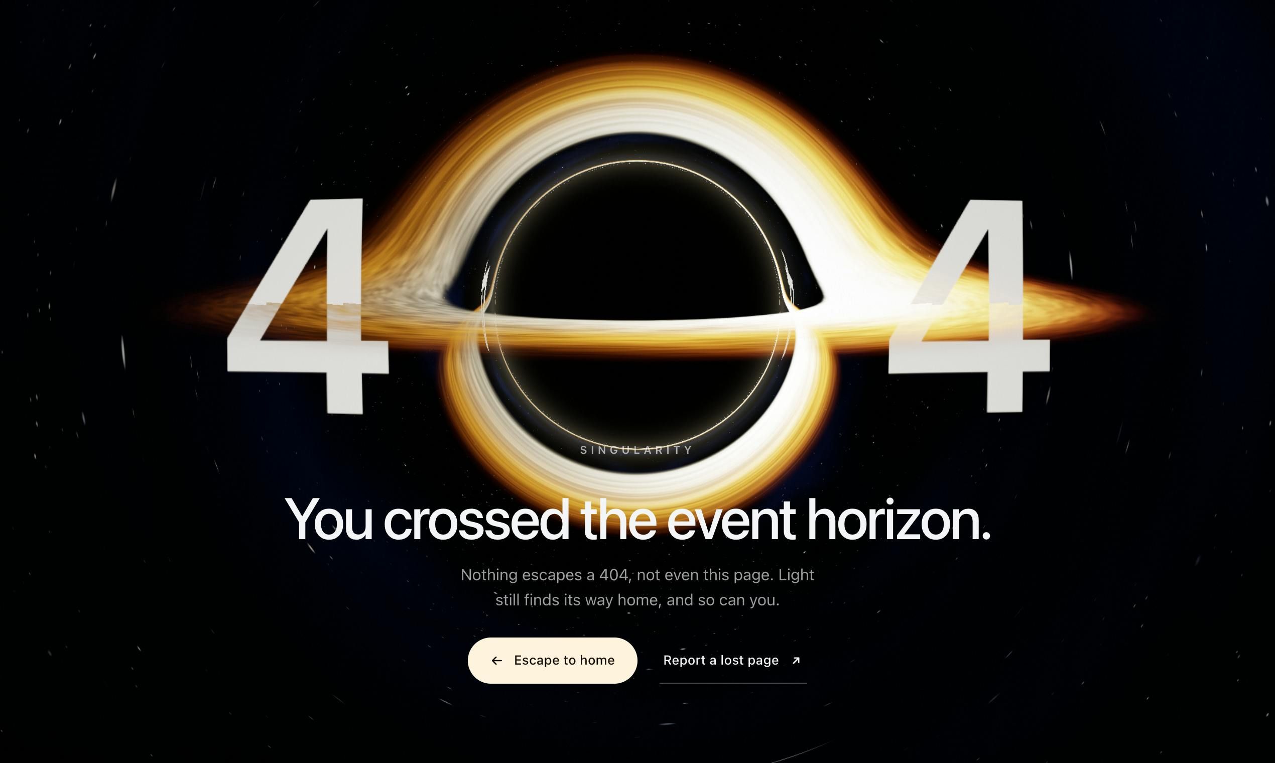 LostPage — Immersive 404 Pages screenshot 8