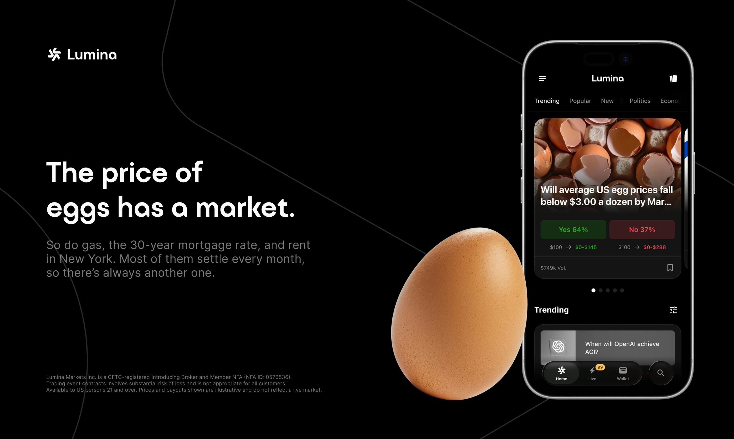 Lumina Markets screenshot 3