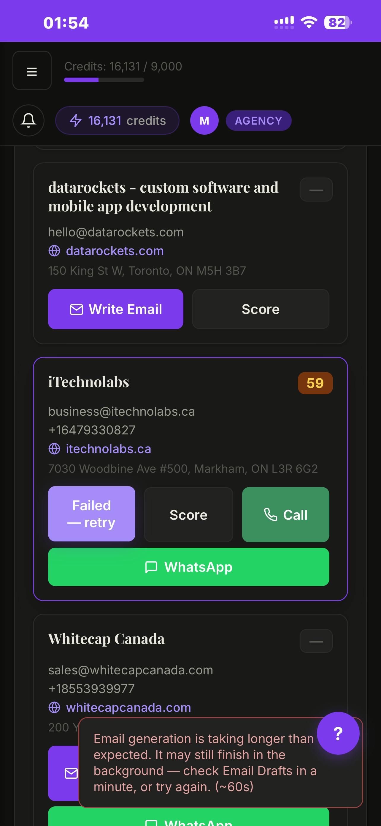 Mailvantis screenshot 3
