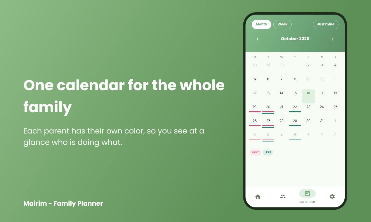 Mairim - Family Planner screenshot 3