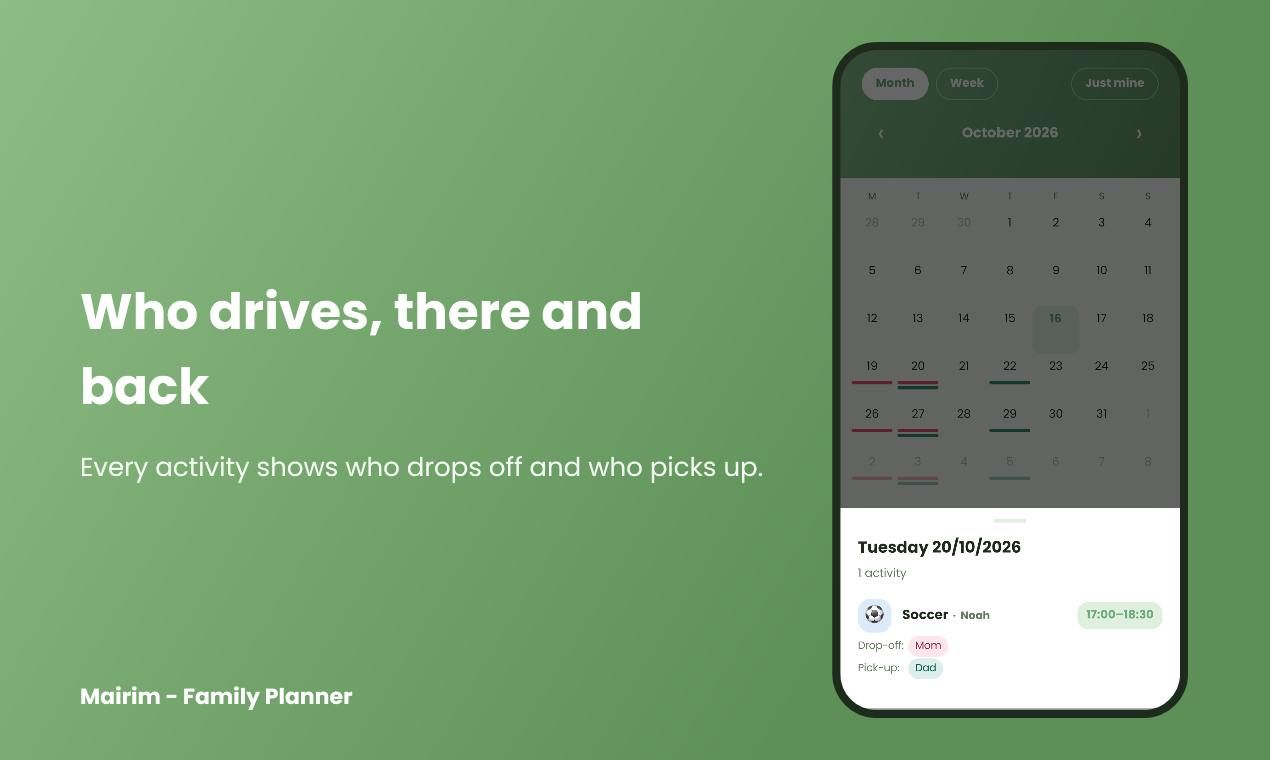 Mairim - Family Planner screenshot 4