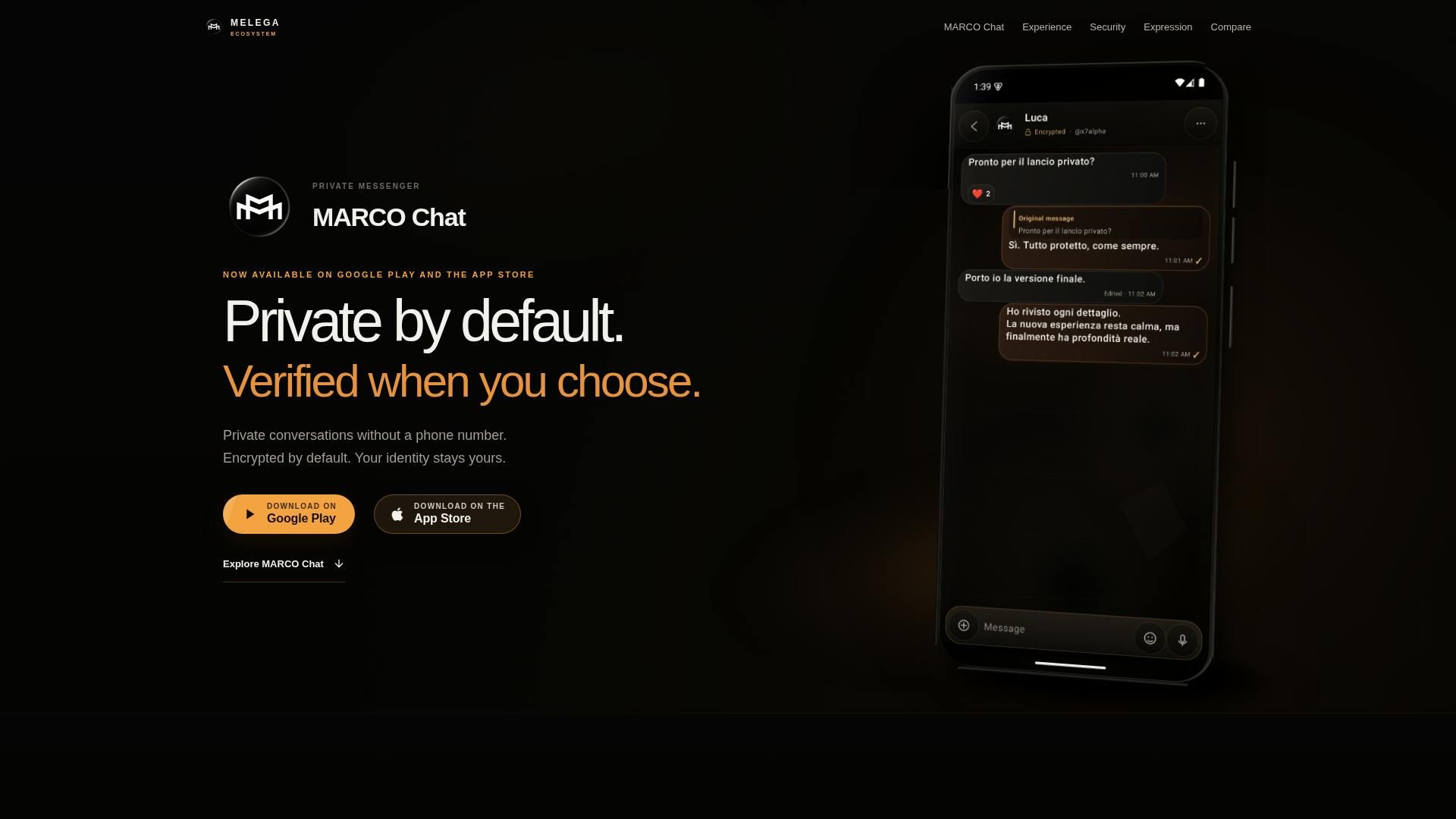 MARCO Chat screenshot 1