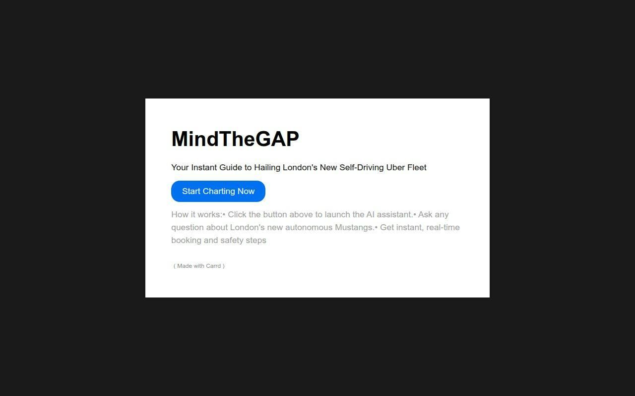 MindTheGAP screenshot 1