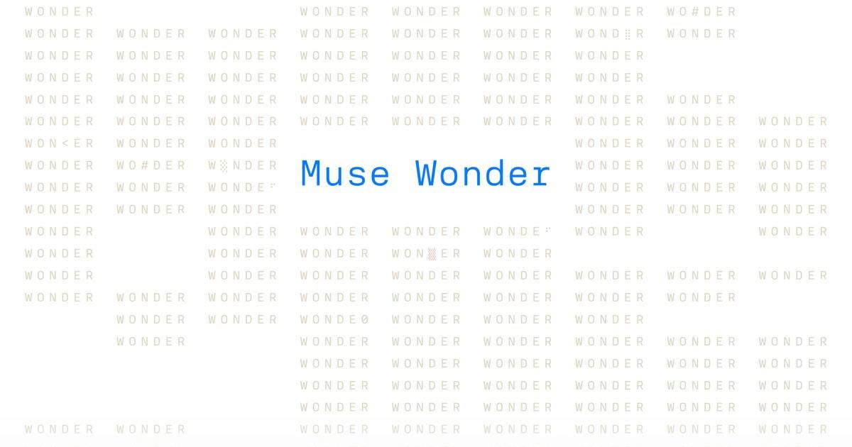 Muse Wonder screenshot 1