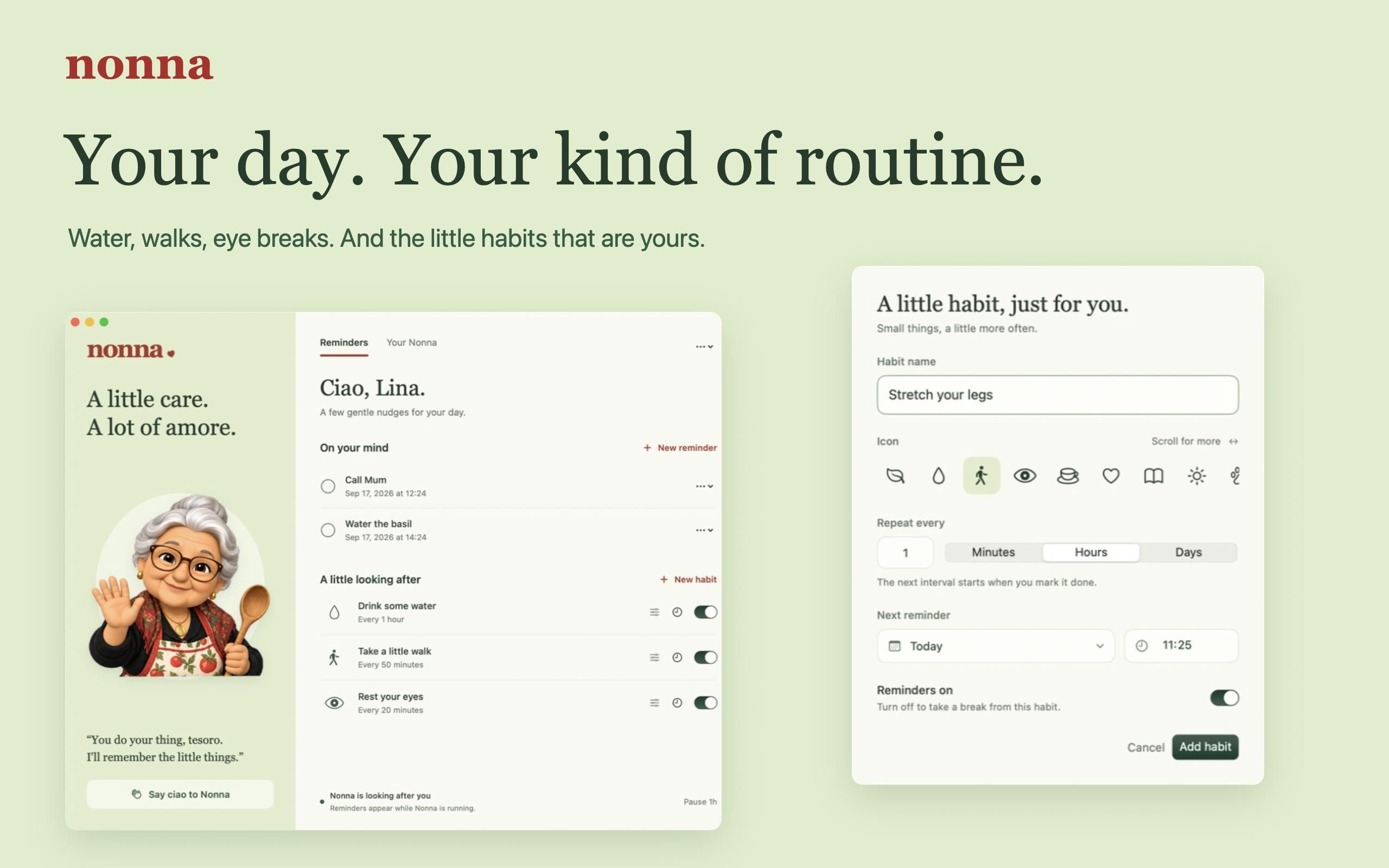 Nonna: Reminders & Habits screenshot 4