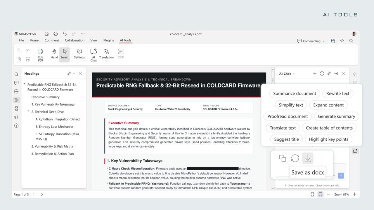 ONLYOFFICE Docs 10.0 screenshot 2