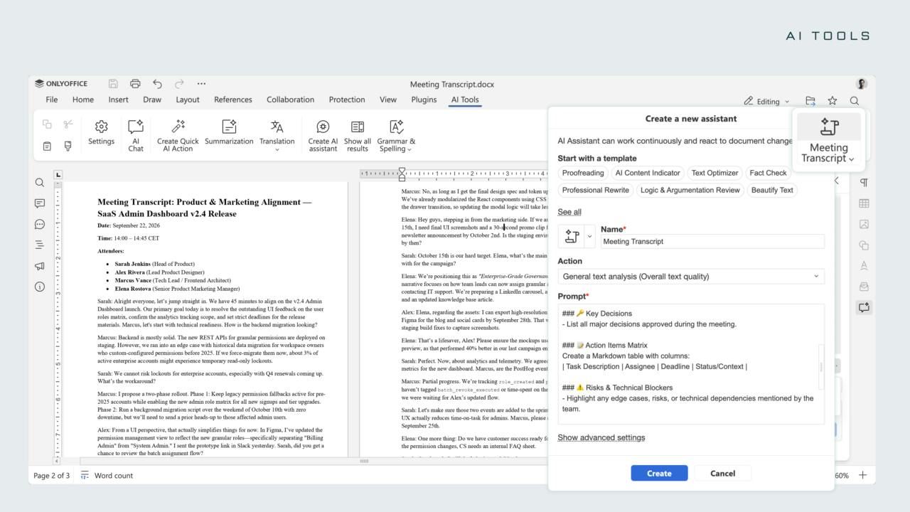 ONLYOFFICE Docs 10.0 screenshot 4