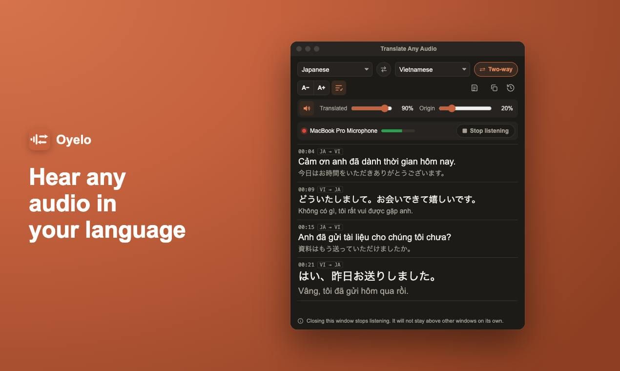 Oyelo screenshot 4