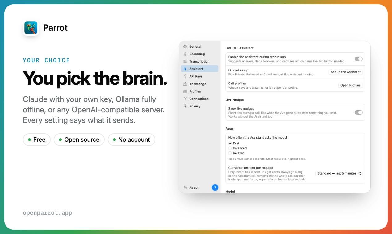 Parrot screenshot 8