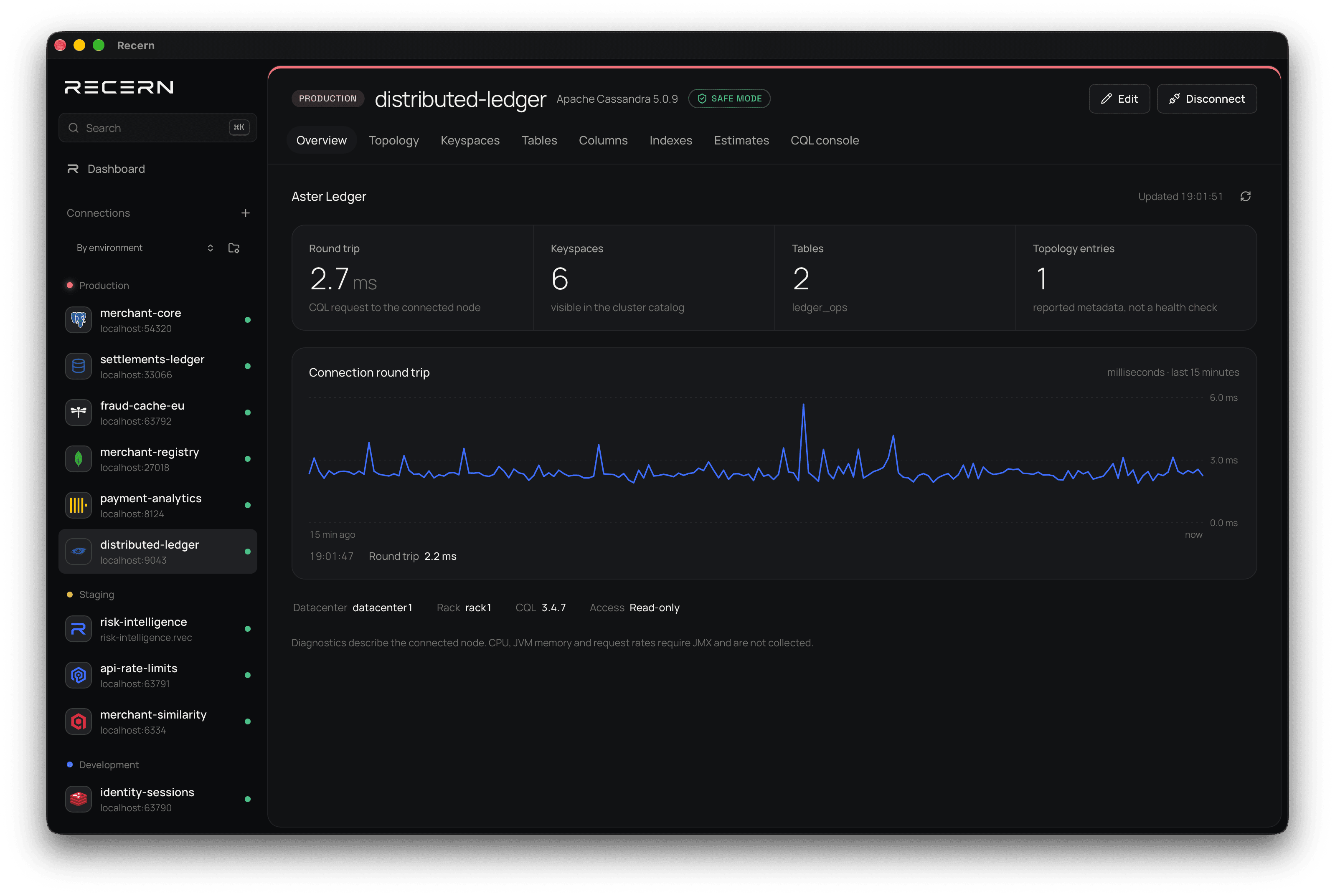 Recern Workspace screenshot 1