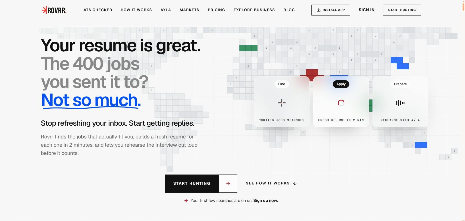Rovrr screenshot 1