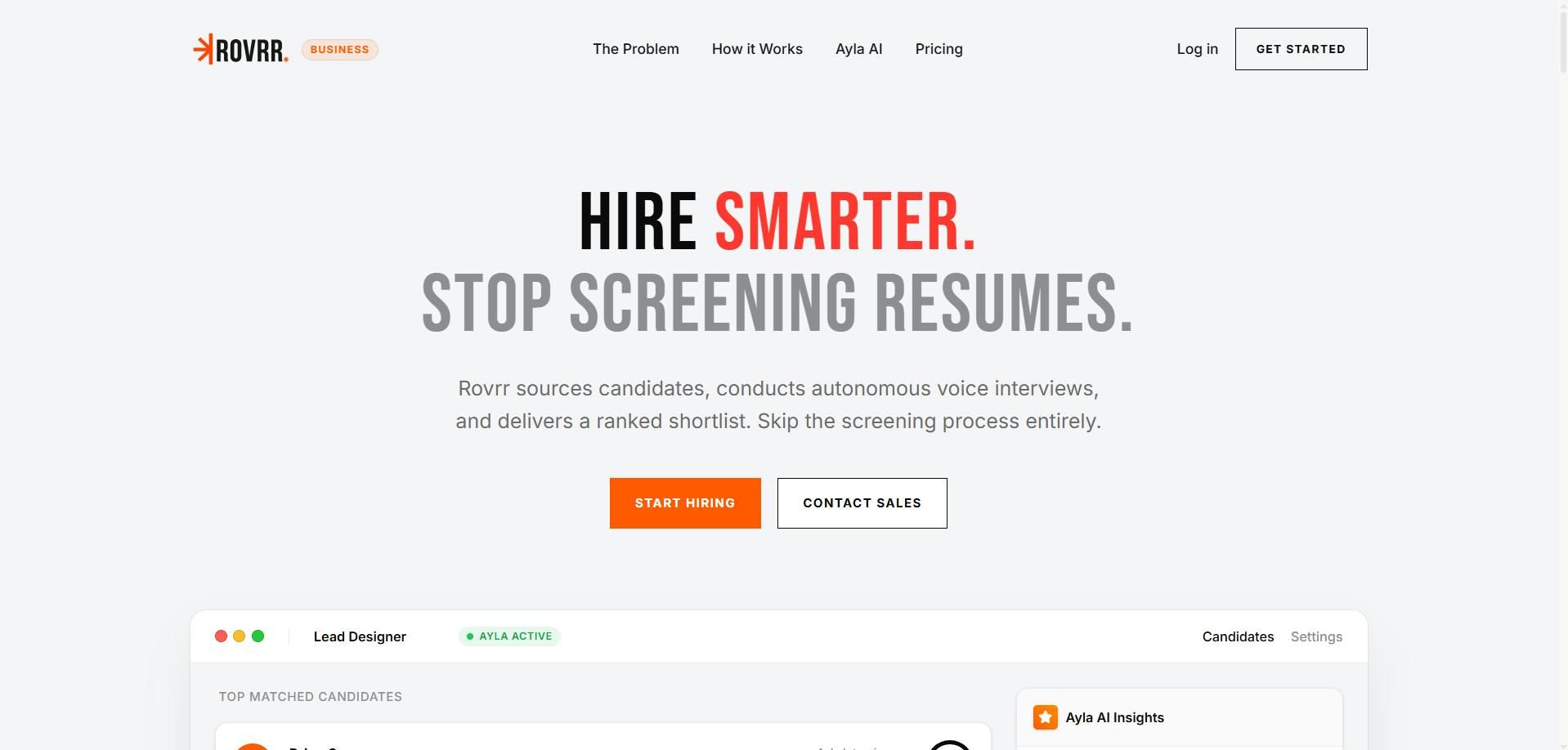 Rovrr screenshot 2