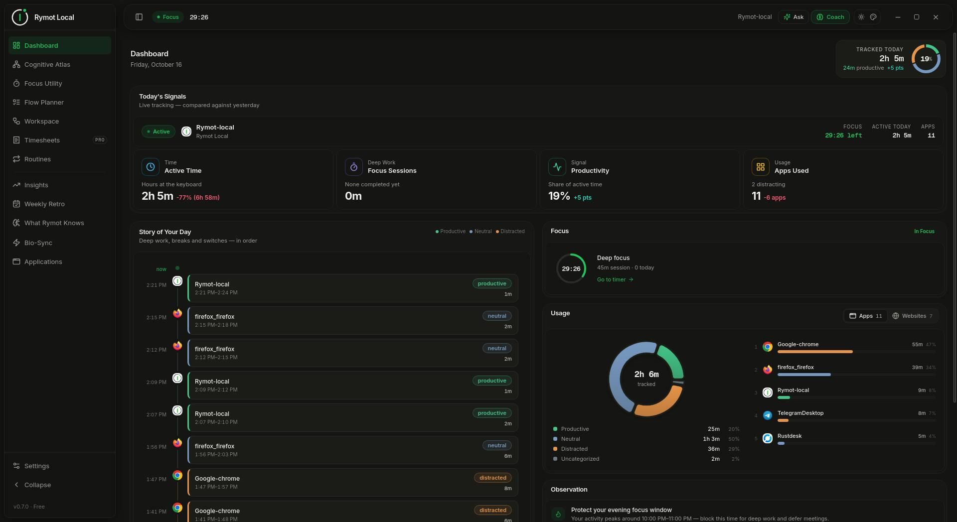 Rymot Local screenshot 3