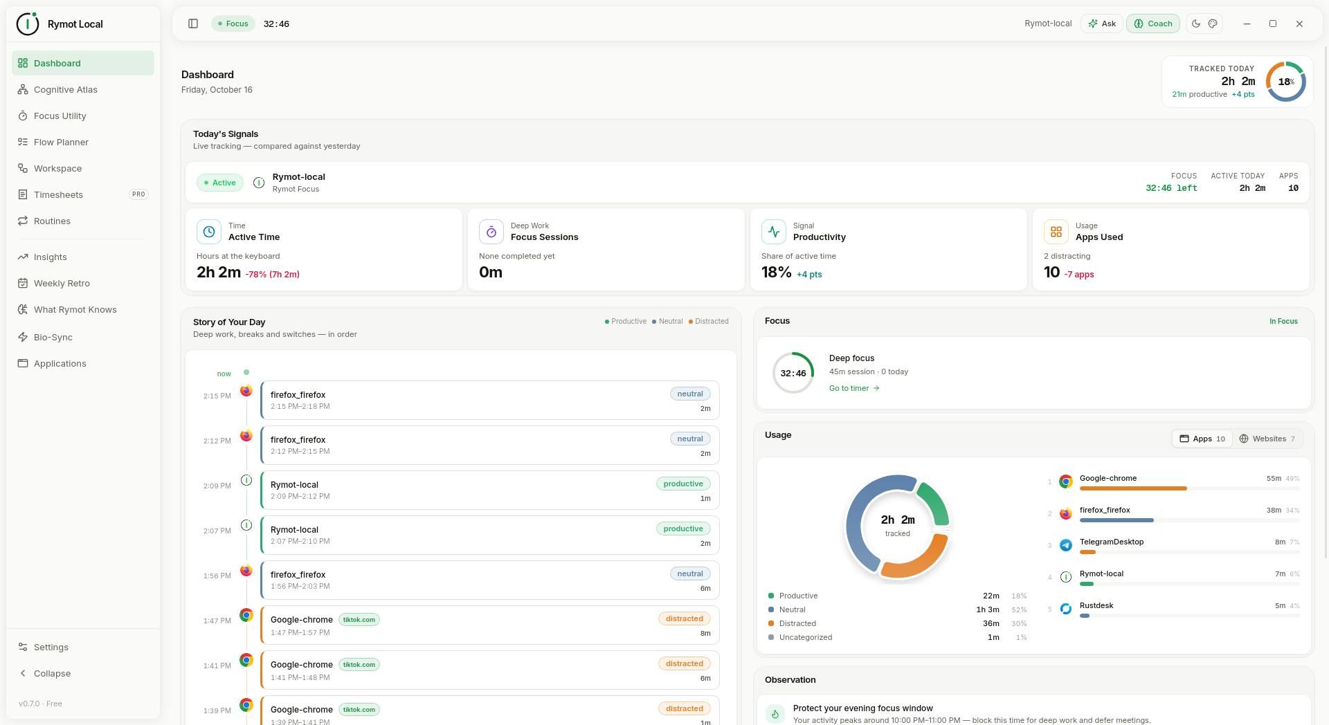 Rymot Local screenshot 4