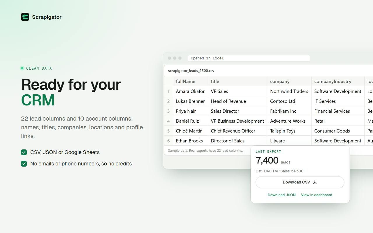 Scrapigator screenshot 4