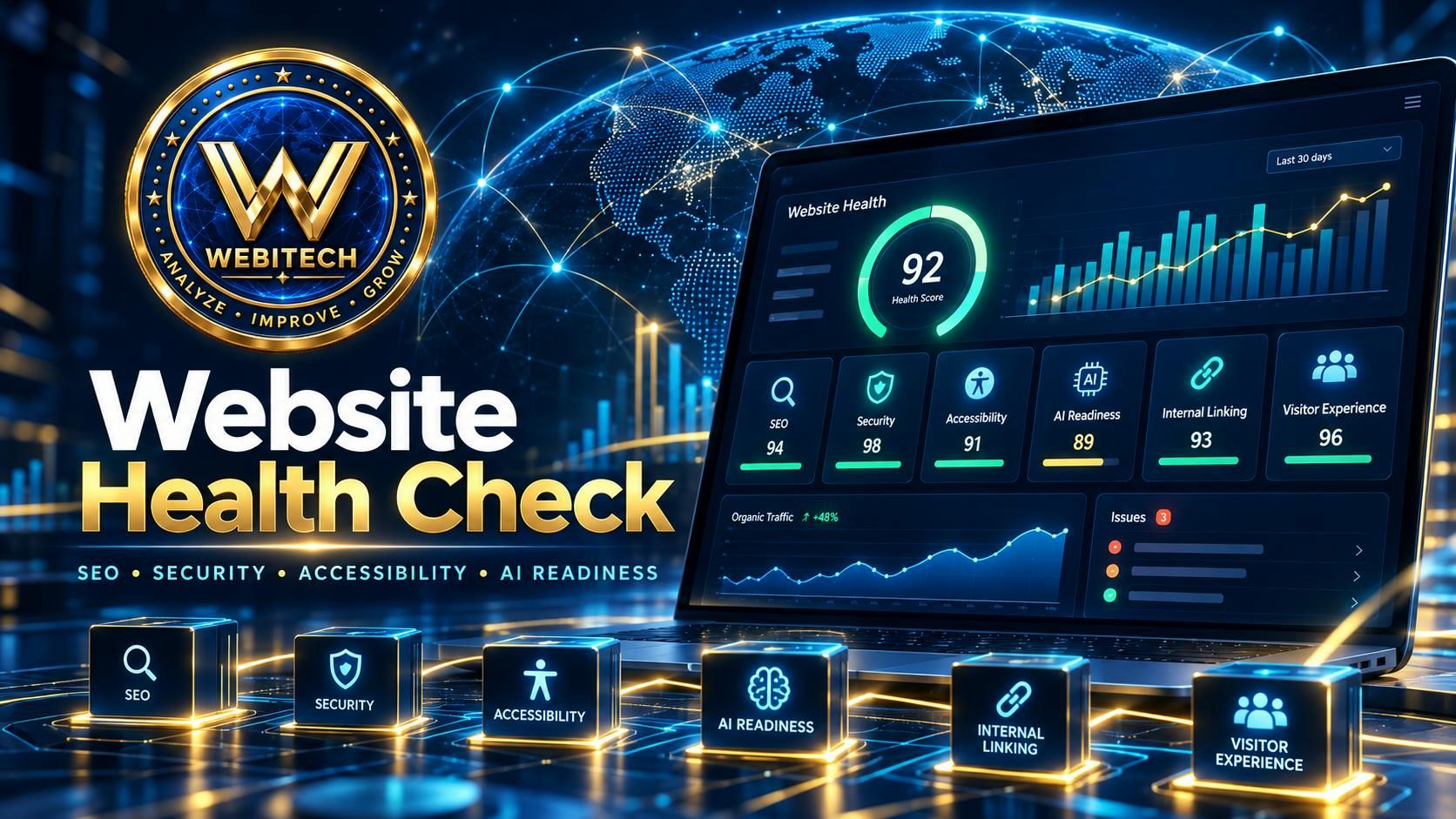 SEO + GEO WEBSITE INTELLIGENCE screenshot 2
