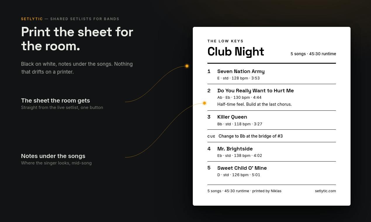 Setlytic screenshot 4
