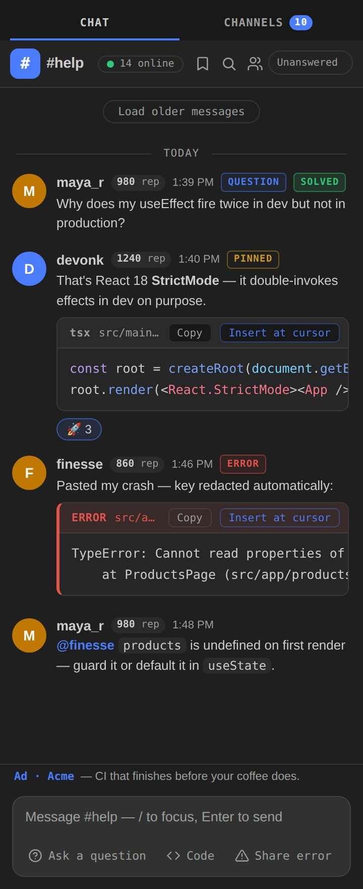 SideChannel screenshot 1