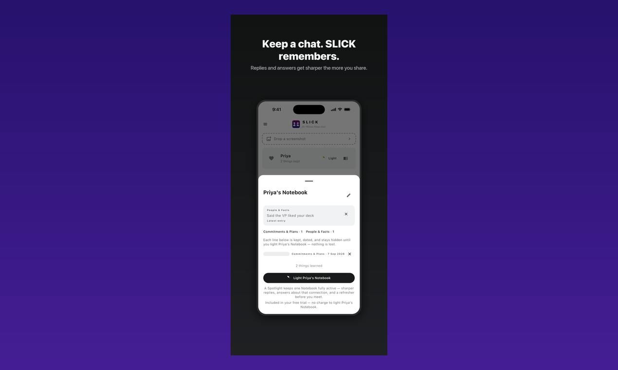 SLICK AI Texting screenshot 2