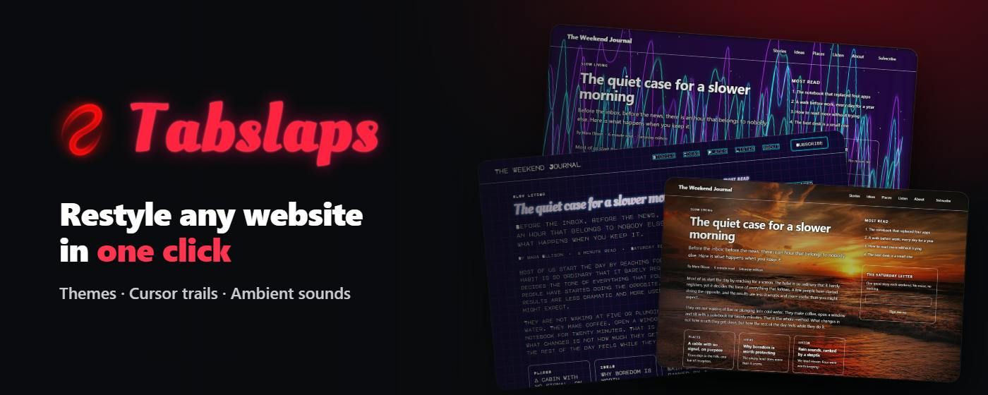 Tabslaps screenshot 1
