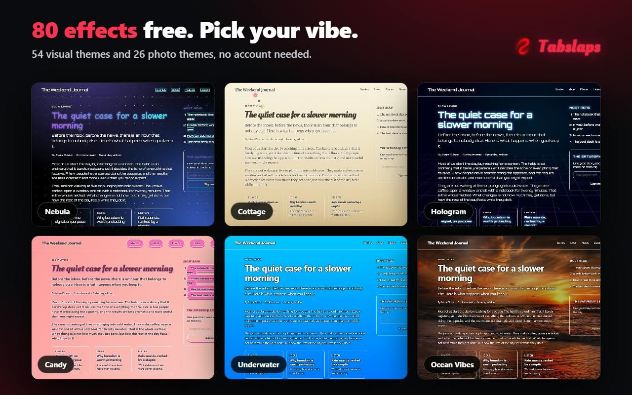 Tabslaps screenshot 3